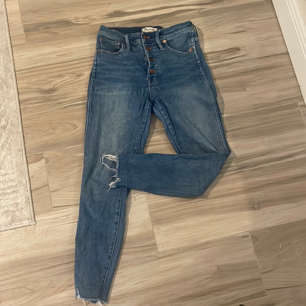 Madewell High-Rise Skinny 10” Size 28